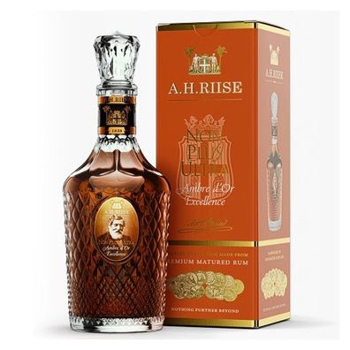 A.H. Riise Non Plus Ultra Ambre d'Or Exellence Rum, 42% Vol. 0,7 l