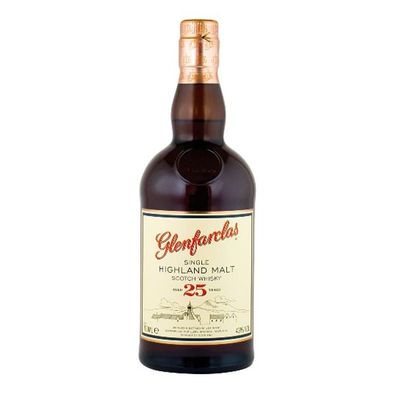 Glenfarclas Highland Single Malt Scotch Whisky, 25 Jahre, 46% Vol. 0,7 l