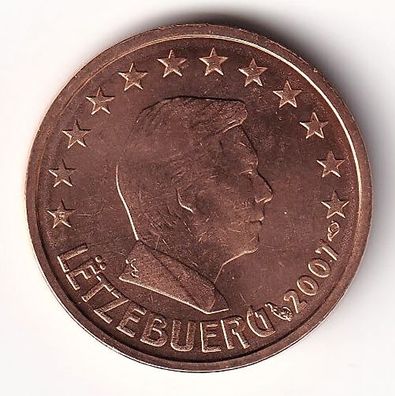 2 Cent Münze Luxemburg - 2007 - "Großherzog Henri I"