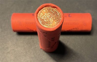 Münzrolle - 50 x 5 Cent Münze Österreich - 2003 - "Alpenprimel"