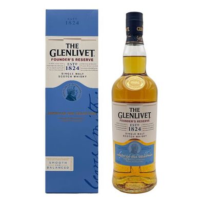 The Glenlivet Founder's Reserve Single Malt Scotch Whisky, 40% Vol. 0,7 l