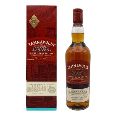 Tamnavulin Sherry Cask Single Malt Scotch Whisky, 40% Vol. 0,7 l
