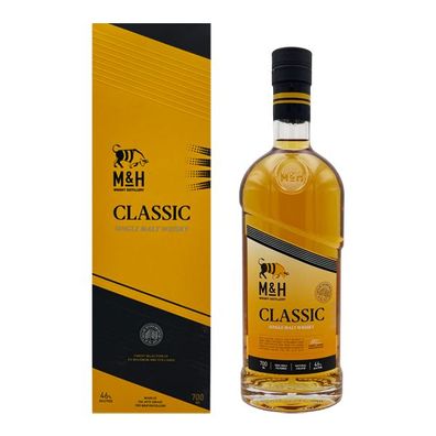 M & H Classic Single Malt Scotch Whisky, 46% Vol. 0,7l