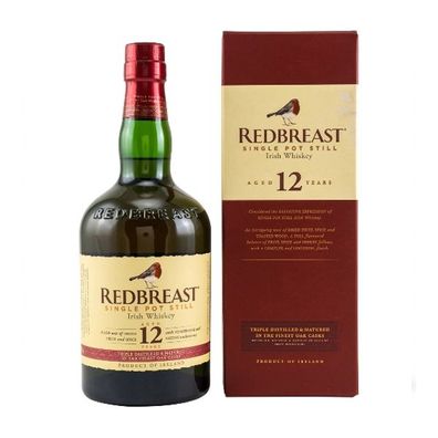 Redbreast Single Pot Still Whisky 12 Jahre, 40% Vol. 0,7 l