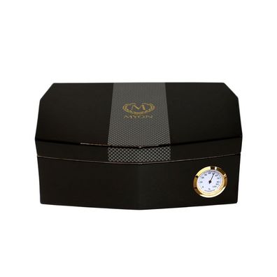 Myon Humidor, Racing-Edition Schwarz, für ca. 10 Zigarren