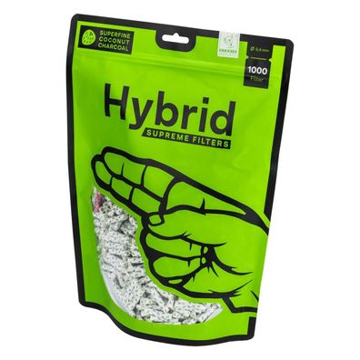 Hybrid Supreme Aktivkohlefilter im 1000er Beutel 6,4mm