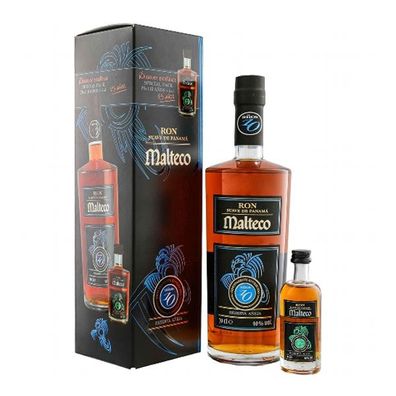 Malteco Rum 10 Jahre 40% Vol. 0,7 l + Malteco 15 Jahre 0,05 l
