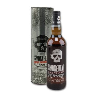 Smokehead High Voltage Islay Single Malt Scotch Whisky, 58% Vol. 0,7 l