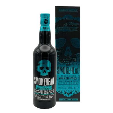 Smokehead Tequila Cask Islay Single Malt Scotch Whisky, 43% Vol. 0,7 l