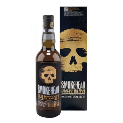 Smokehead Islay Single Malt Scotch Whisky, 43% Vol. 0,7 l