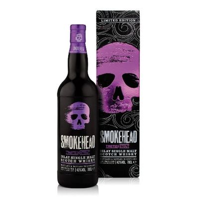 Smokehead Twisted Stout Islay Single Malt Scotch Whisky, 43% Vol. 0,7 l
