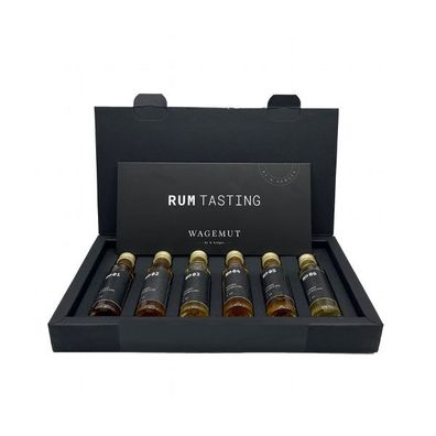 Wagemut Rum Tastingset Ø 42% Vol. 6 Probierflaschen je 20 ml