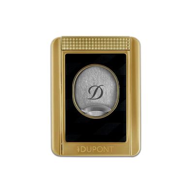 ST Dupont Zigarrencutter * Stand* Monogramm gold/Schwarz, 23mm Schnitt