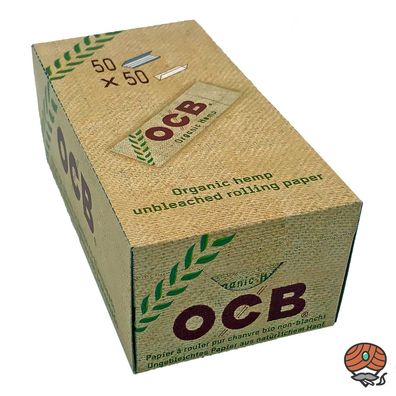 OCB Organic Hemp Paper ungebleicht 50 Stück à 50 Blatt