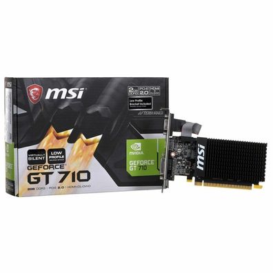 GeForce GT 710 2GD3H LP (HDMI, DVI-D, VGA)