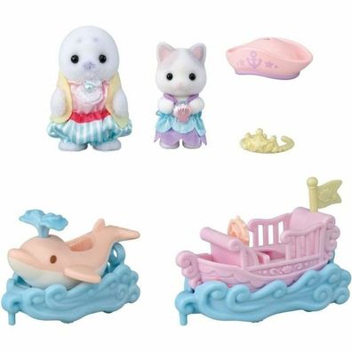 Playset Sylvanian Families Amusement Park Ride - Ride the Waves Bunt