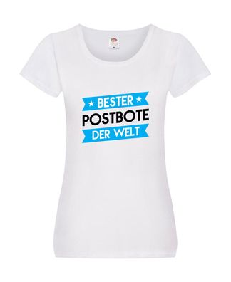 Bester Postbote | Beruf Post | Briefträger Damen Shirt Weiß