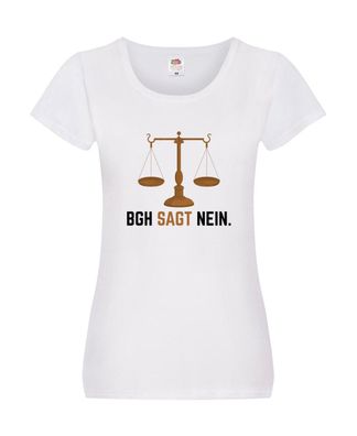 BGH sagt nein | Wage Damen Shirt Weiß