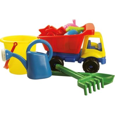 Vedes Kipp LKW mit Eimergarnitur, 8 teilig