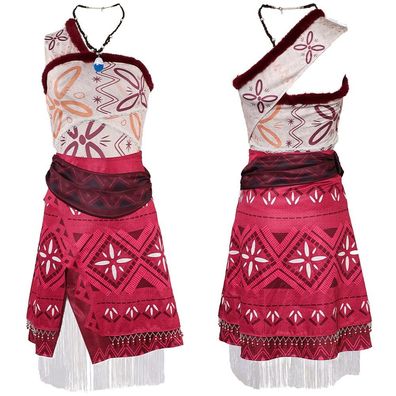 Moana 2 Moana Cosplay Kostum Outfits Damen Kleid Halloween Karneval Party Anzug