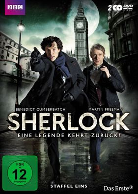 Sherlock Staffel 1 - WVG Medien 7775895POY - (DVD Video / Krimi)