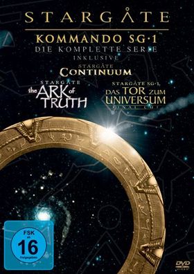 Stargate: Kom. SG-1 Comp. BOX(DVD) 62DVD Stackpack im Schuber,