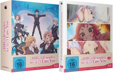 The 100 Girlfriends Who REALLY Love You - Staffel 1 - Vol.1-2 - Blu-Ray - NEU