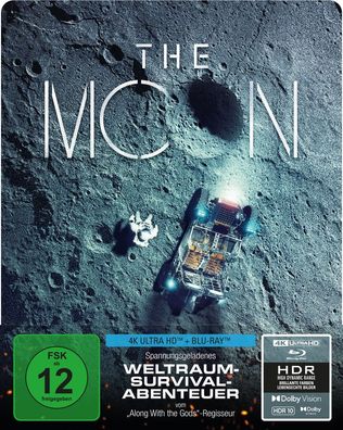 The Moon (2023) (Ultra HD Blu-ray & Blu-ray im Steelbook) - Ca