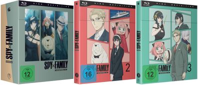 Spy x Family - Staffel 2 - Vol.1-3 - Limited Edition - Blu-Ray - NEU