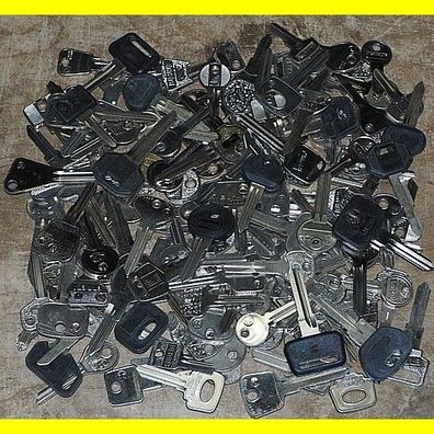Posten mit über 150 Stück Schlüsselrohlinge viele von Börkey - zum Teil Lagerspuren