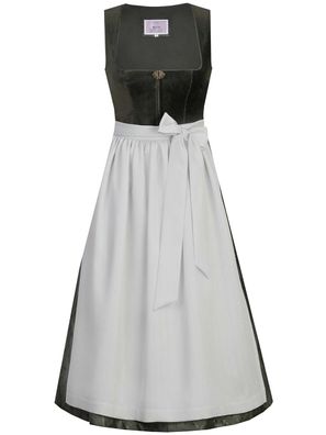 Dirndl Alling 70cm Länge waldgrün salbei