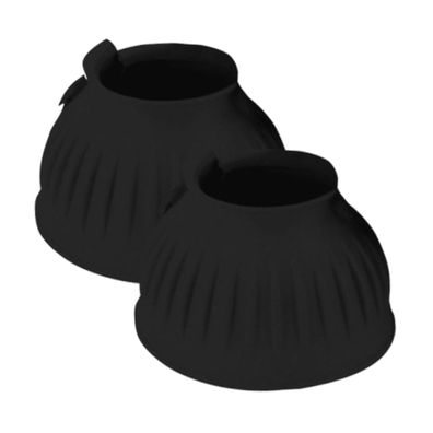 CATAGO Hufglocken GUMMI, 2 Stück - schwarz