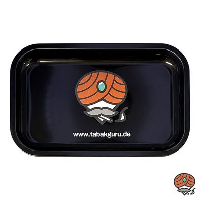 Tabakguru Stopftablett / Stopfunterlage / Drehunterlage Schwarz