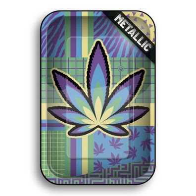 FIRE-FLOW Drehunterlage Small - Leaves 36 2/4 - Rolling Tray/Stopfunterlage