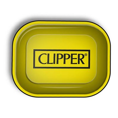 FIRE-FLOW Clipper Logo Yellow Drehunterlage Micro- Rolling Tray/Stopfunterlage
