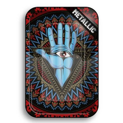 FIRE-FLOW Drehunterlage Small - Trippy 3rd Eye - Rolling Tray/Stopfunterlage