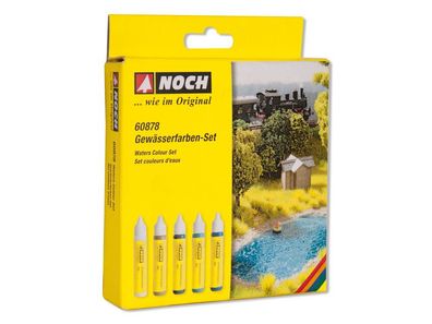 NOCH G,1,0, 0, T, , 60878 Gewässerfarben-Set,