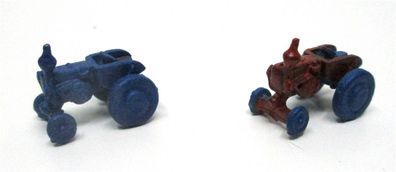 Spur N MZZ 2x Lanz Bulldog Traktor o. OVP (1:160)()