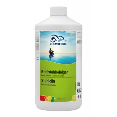 Chemoform Edelstahlreiniger 1 l Stahlicin gegen Flugrost und Verschmutzungen