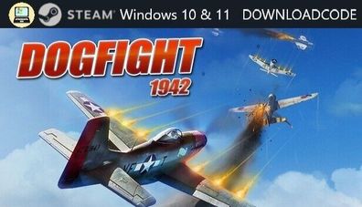 NEU PC Computer Spiel Dogfight 1942 für Windows 10 11 STEAM Download Code Game