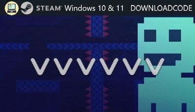 NEU PC Computer Spiel VVVVVV für Windows 10 11 STEAM Download Code Game Key NEW