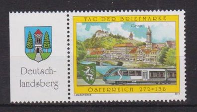 Österreich 2011 postfrisch Tag der Briefmarke MiNr. 2936 Triebwagen Typ Desiro