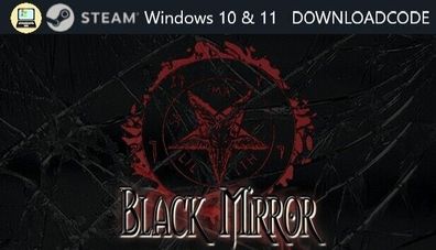 NEU PC Computer Spiel Black Mirror I für Windows 10 11 STEAM Download Code Game