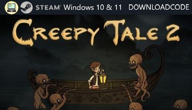 NEU PC Computer Spiel Creepy Tale 2 für Windows 10 11 STEAM Download Code Game