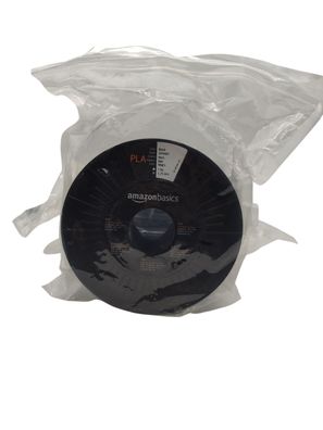 Amazon Basics 3D-Drucker-Filament aus PLA-Kunststoff 1.75 mm Schwarz