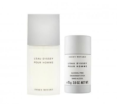 Issey Miyake L'Eau d'Issey Pour Homme Geschenkset: Eau de Toilette 75 ml + Deodo