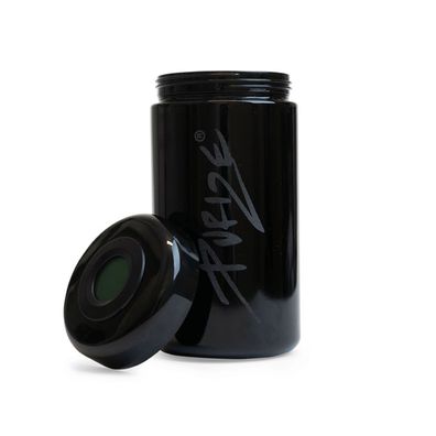 Purize Humidor schwarz graviert für 30g / 500ml, Feuchtigkeitskontrolle
