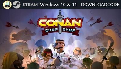 NEU PC Computer Spiel Conan Chop Chop für Windows 10 11 STEAM Download Code Game