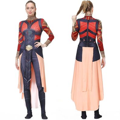 Black Panther: Wakanda Forever Okoye Jumpsuit Cosplay Kostum Damen Outfits