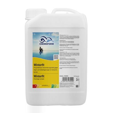 Chemoform Winterfit 3 l Überwinterungsmittel für Pools Schwimmbecken
